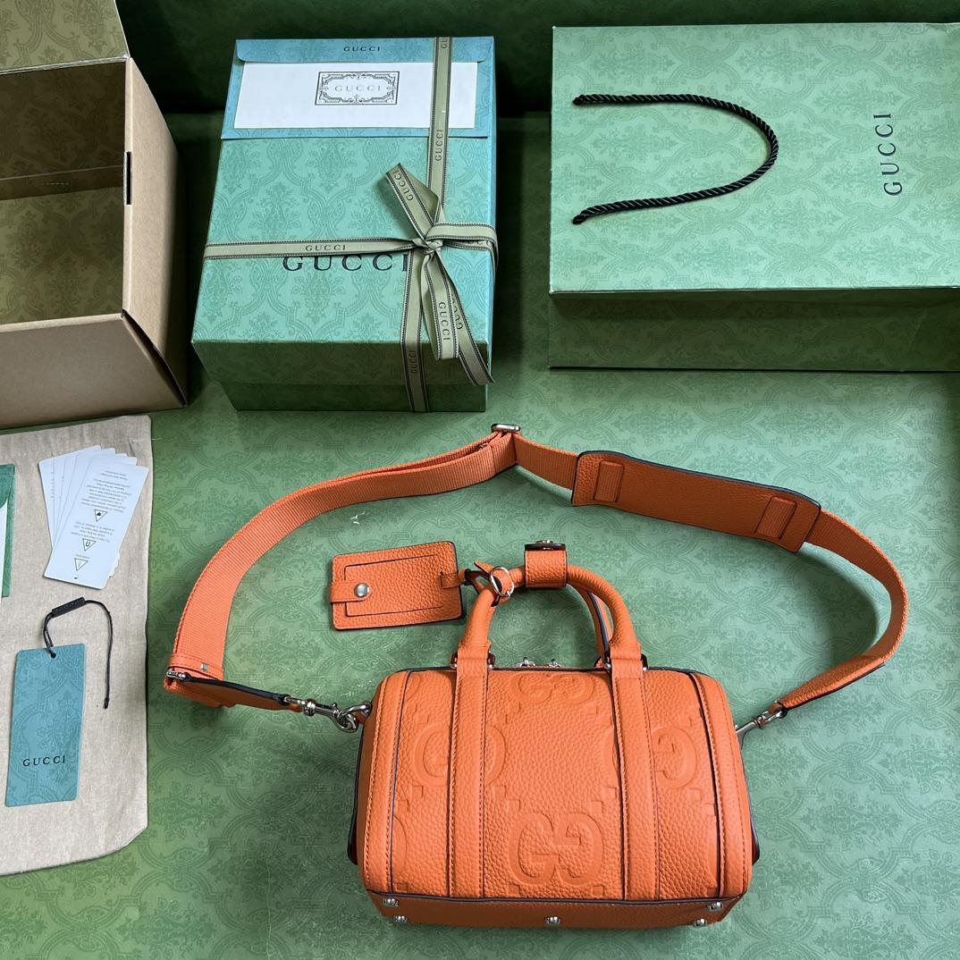 Gucci Jumbo GG Mini Duffle Bag (22-15-12.5cm) - 