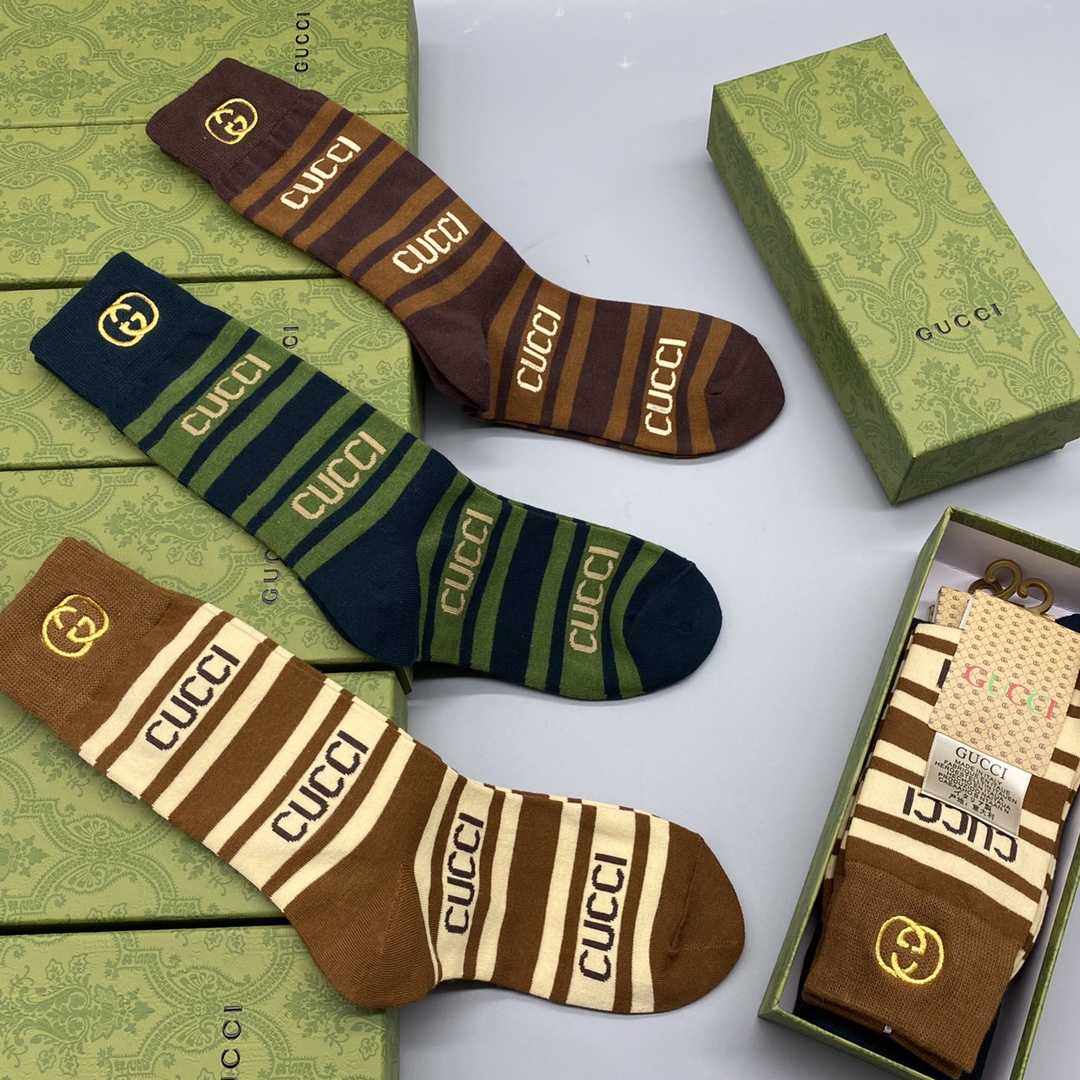Gucci GG Socks/Box - 