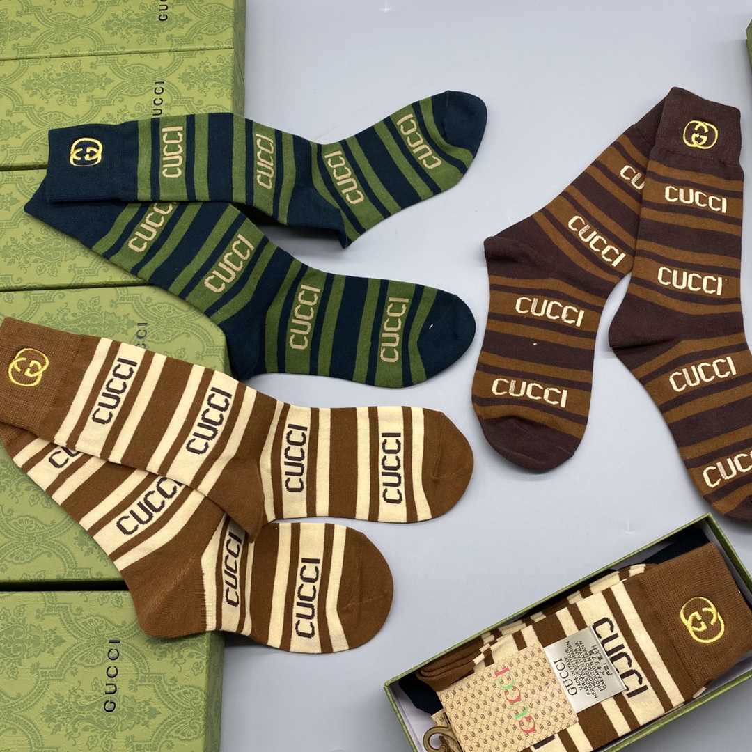 Gucci GG Socks/Box - 