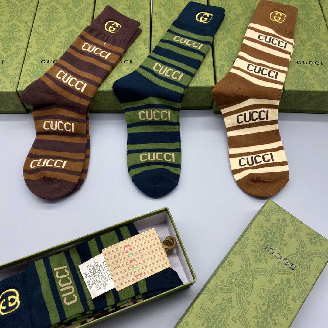 Gucci GG Socks/Box - 
