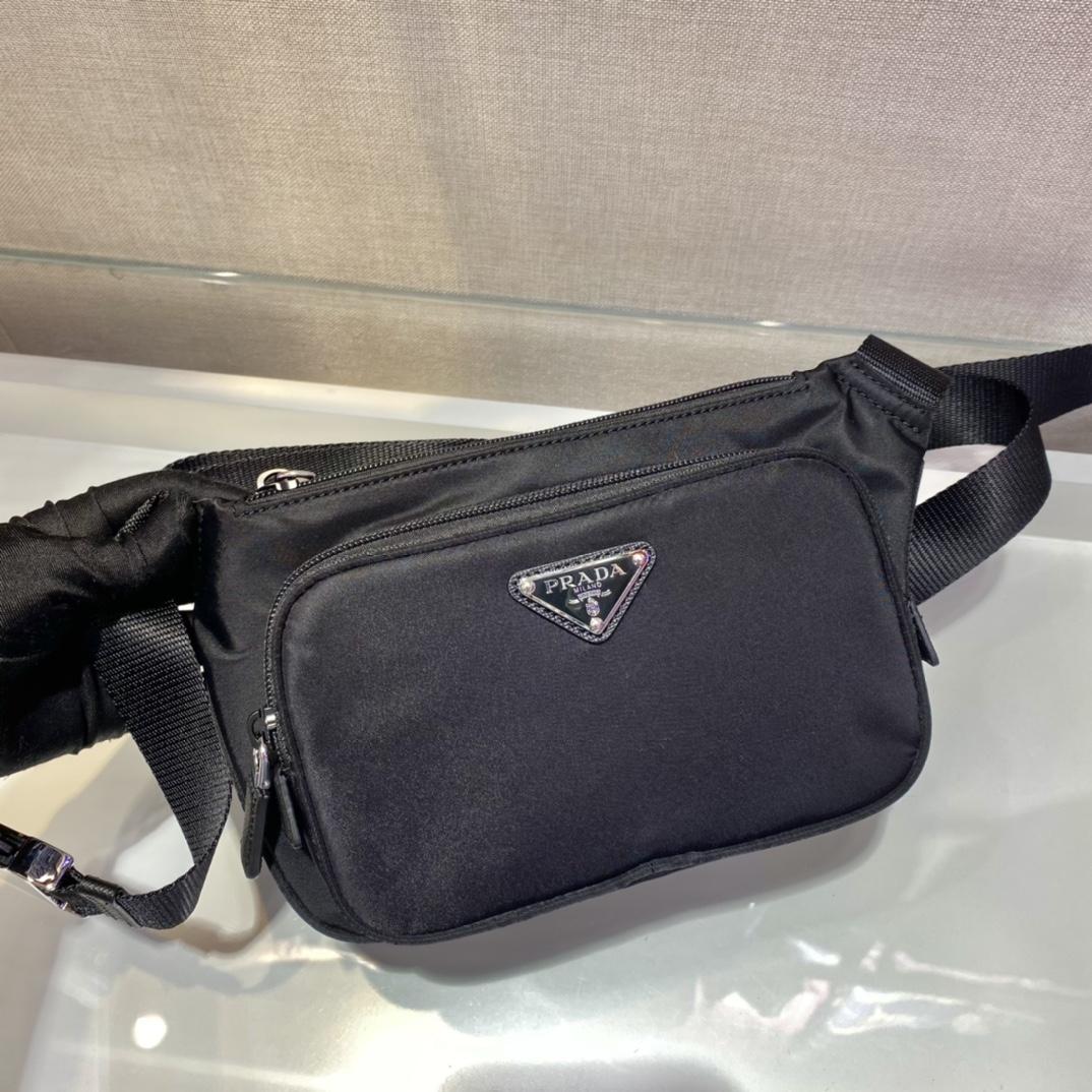 Prada Re-Nylon And Saffiano Leather Shoulder Bag - 
