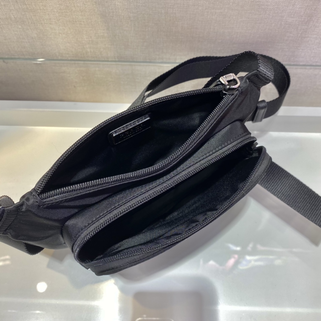 Prada Re-Nylon And Saffiano Leather Shoulder Bag - 