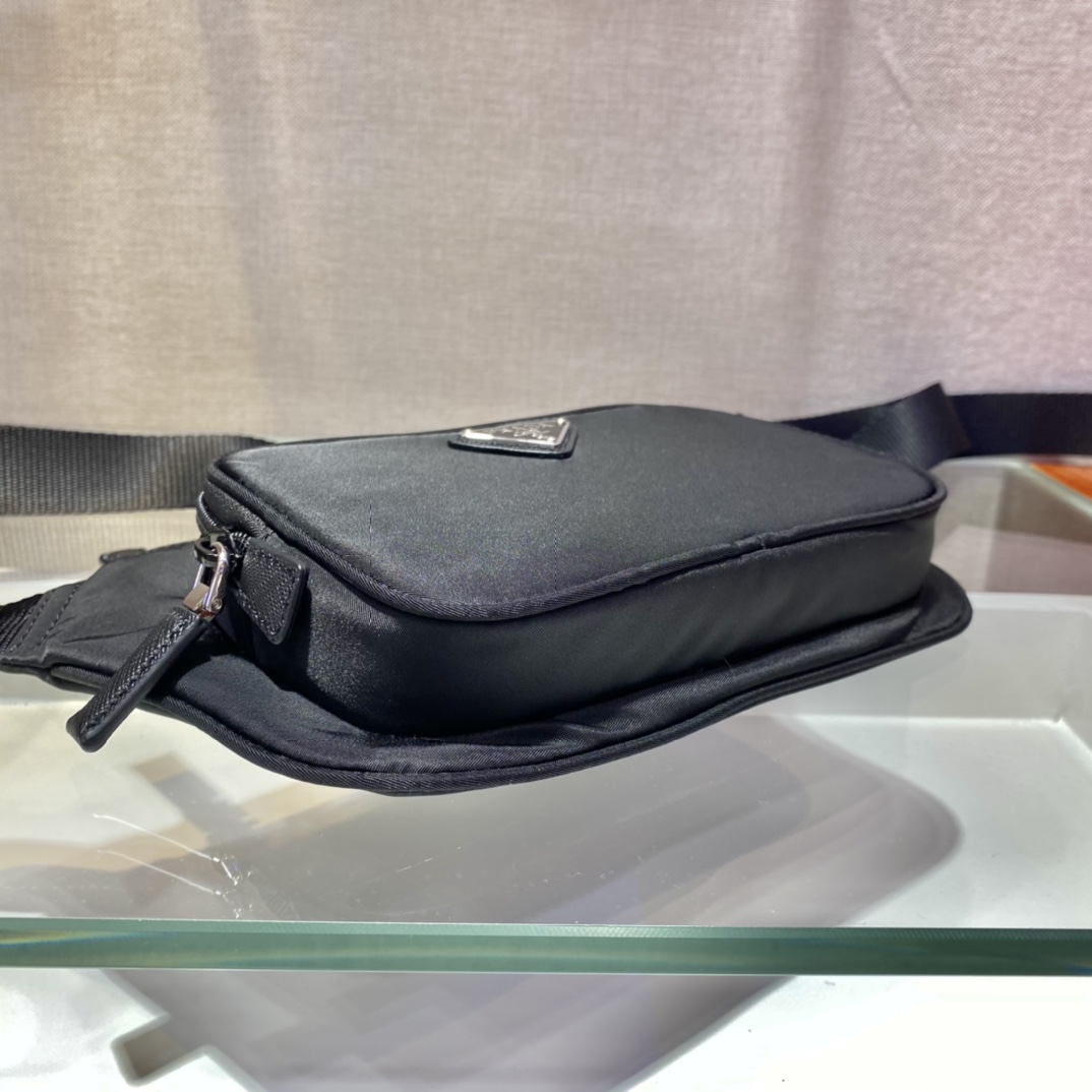 Prada Re-Nylon And Saffiano Leather Shoulder Bag - 