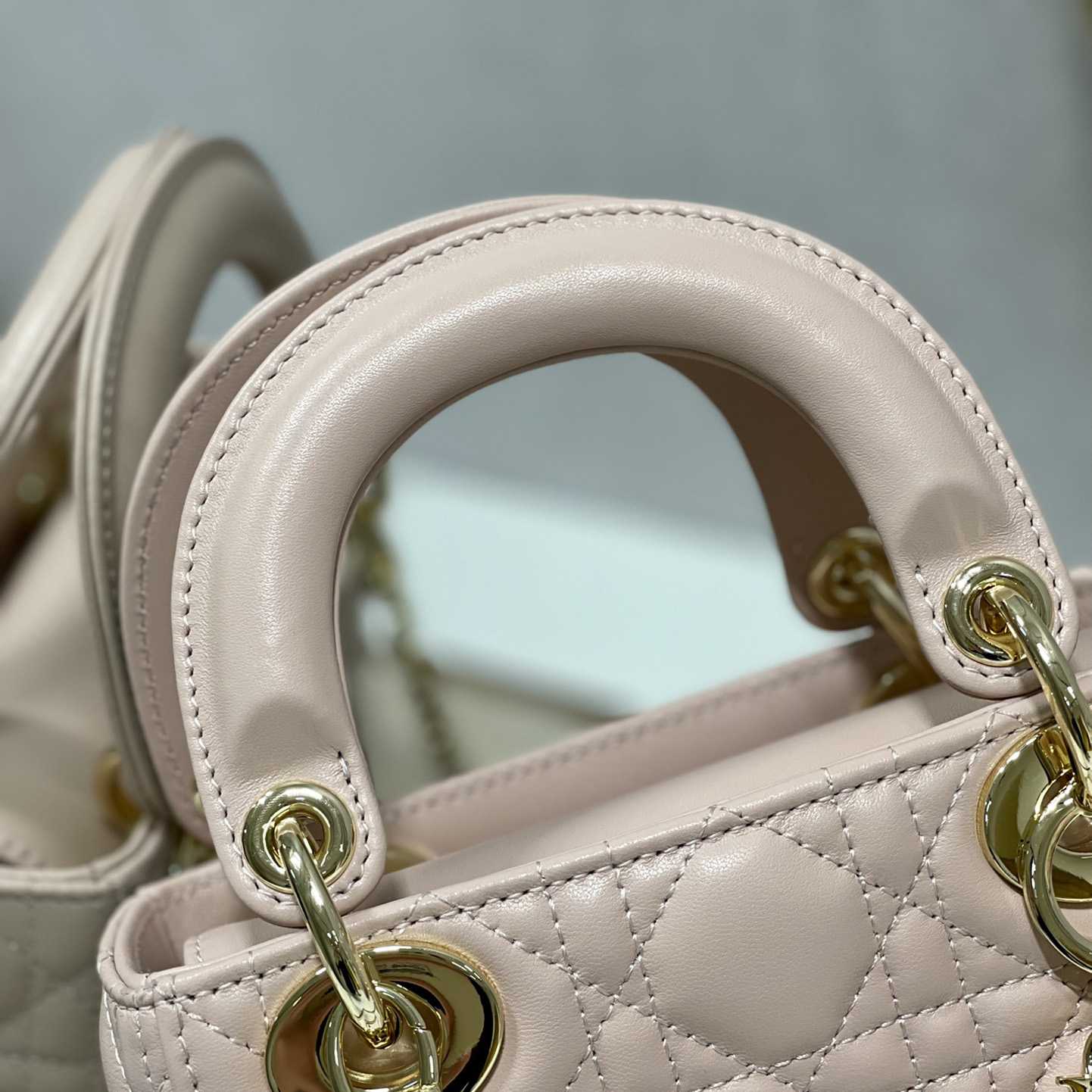 Dior Lady Dior Bag  (17 x 7.5x 14cm) - 