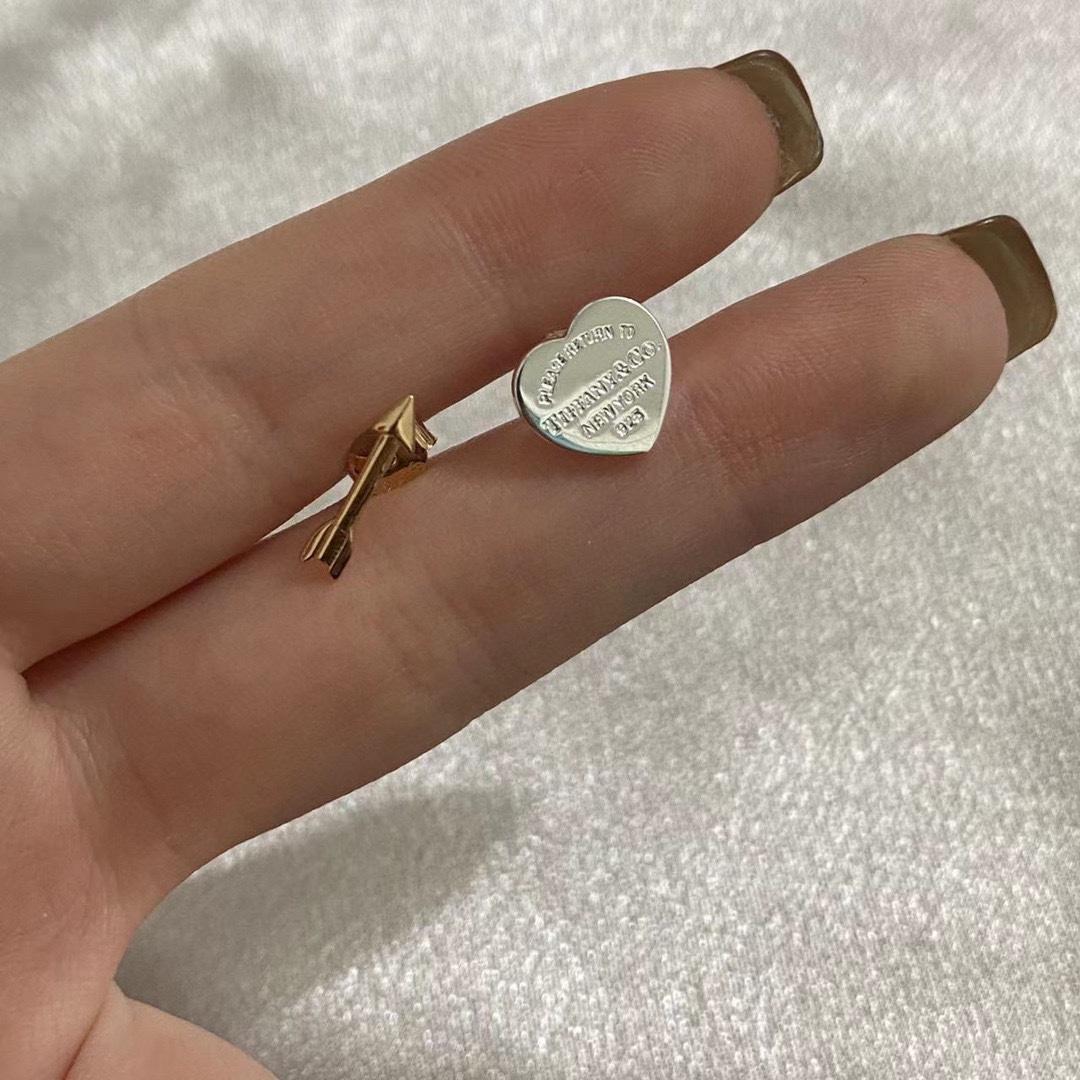Tiffany&CO Lovestruck Heart Tag & Arrow Earrings - 