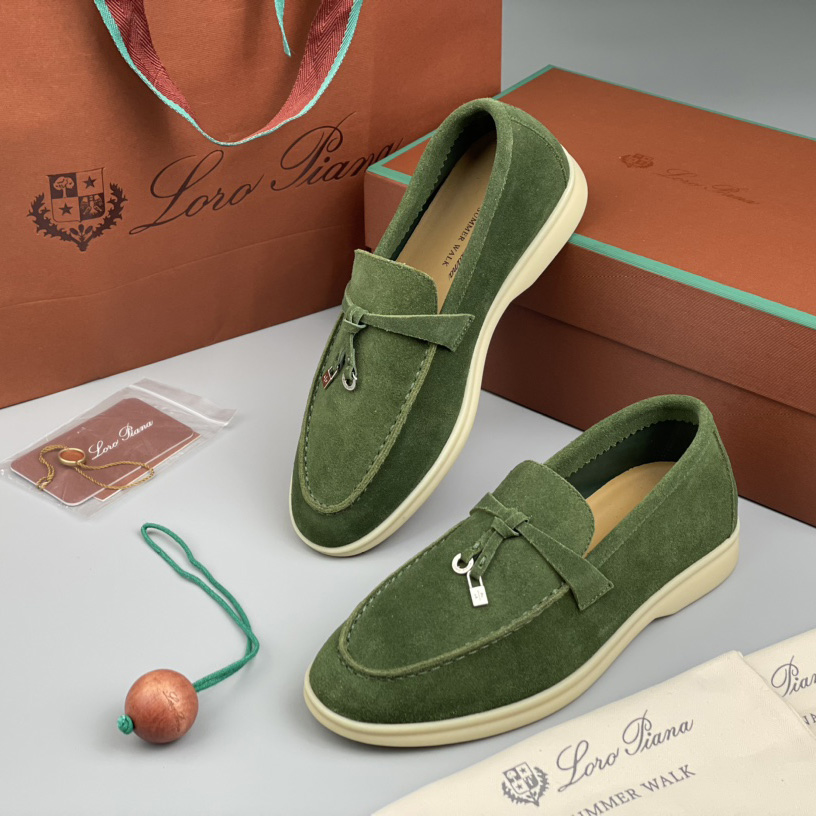 Loro Piana Women's Summer Walk Loafers - DesignerGu