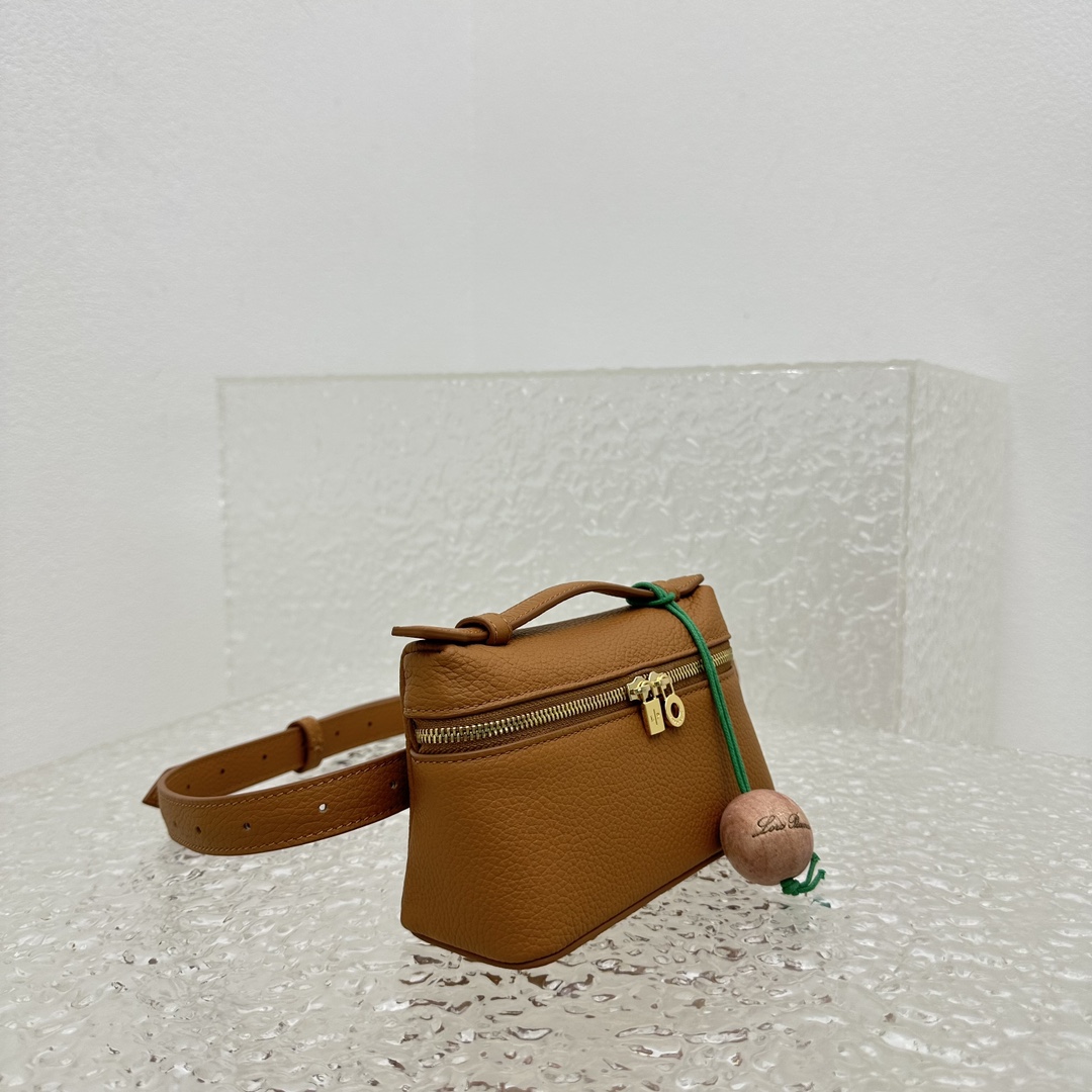 Loro Piana Extra pocket L16 Belt Bag  (16×6×10cm) - 