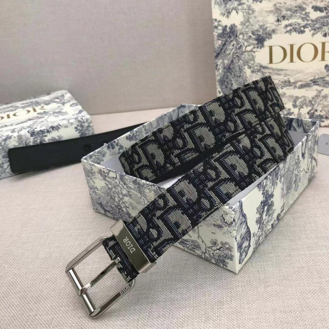 Dior Montaigne Reversible Belt - 