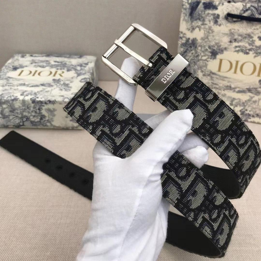 Dior Montaigne Reversible Belt - 