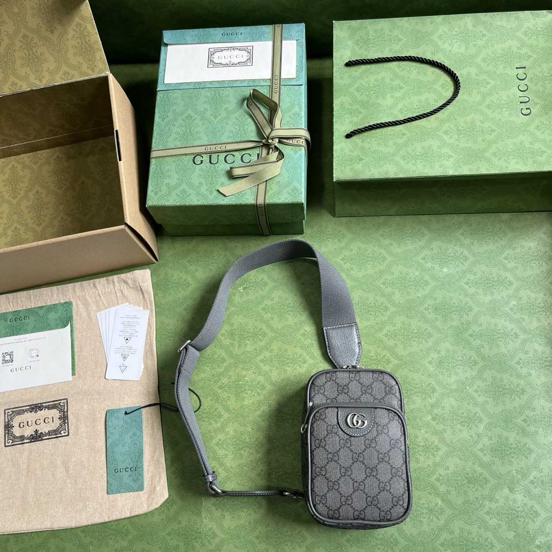 Gucci Ophidia GG Mini Bag (12x 18x 6.9cm) - 