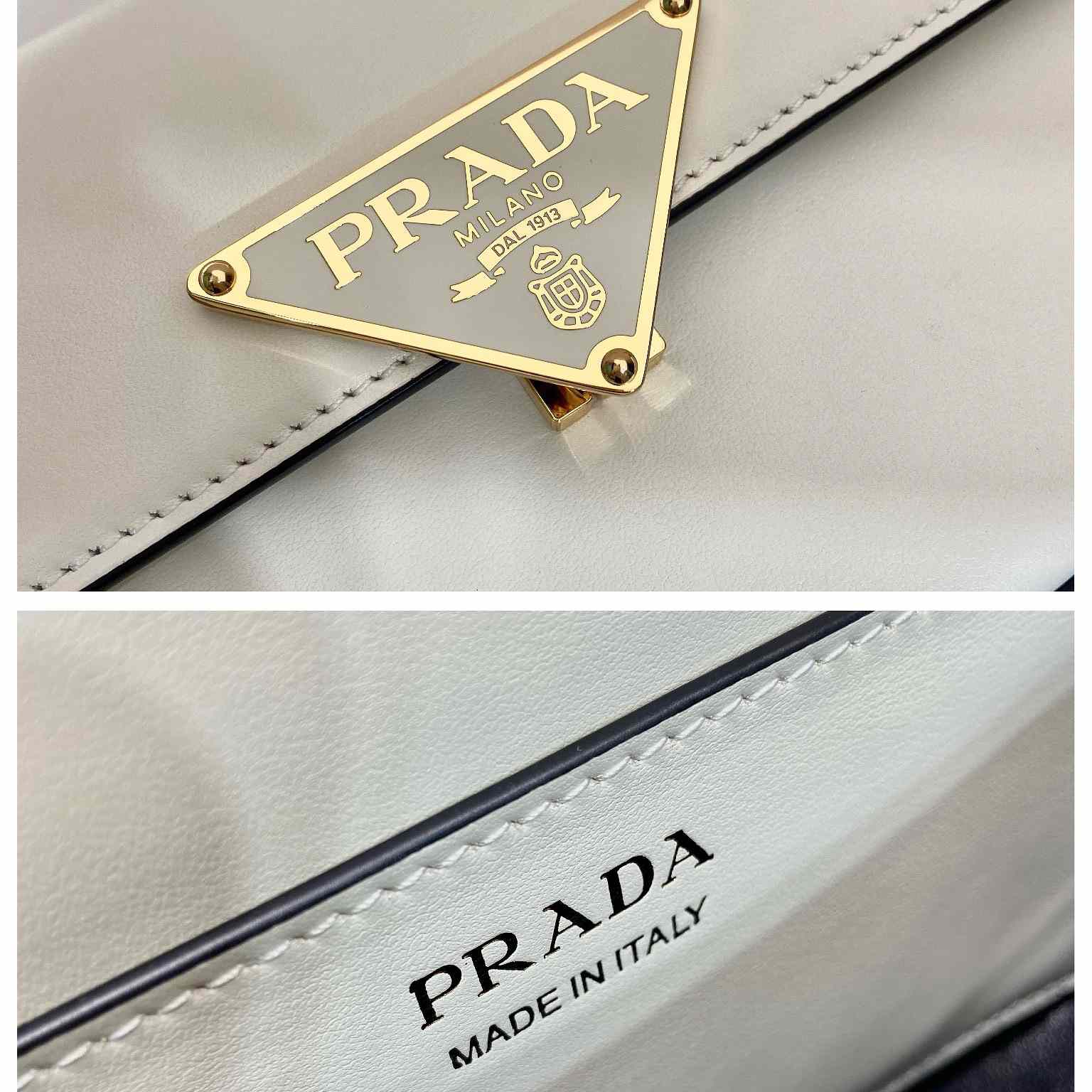 Prada Leather Shoulder Bag - 