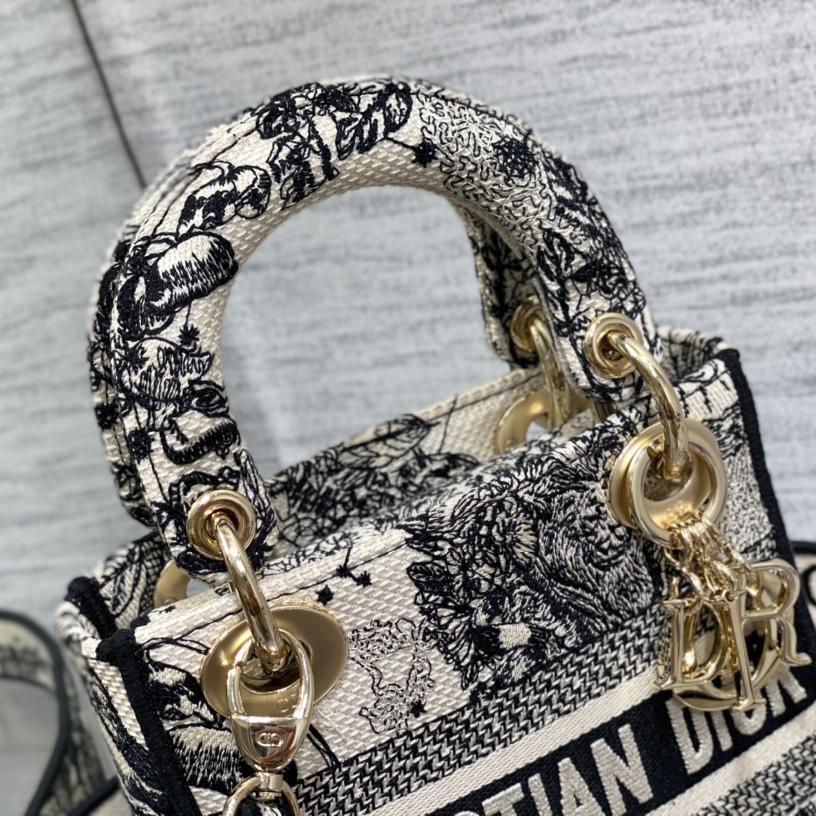 Dior Mini Lady D-lite Bag - 