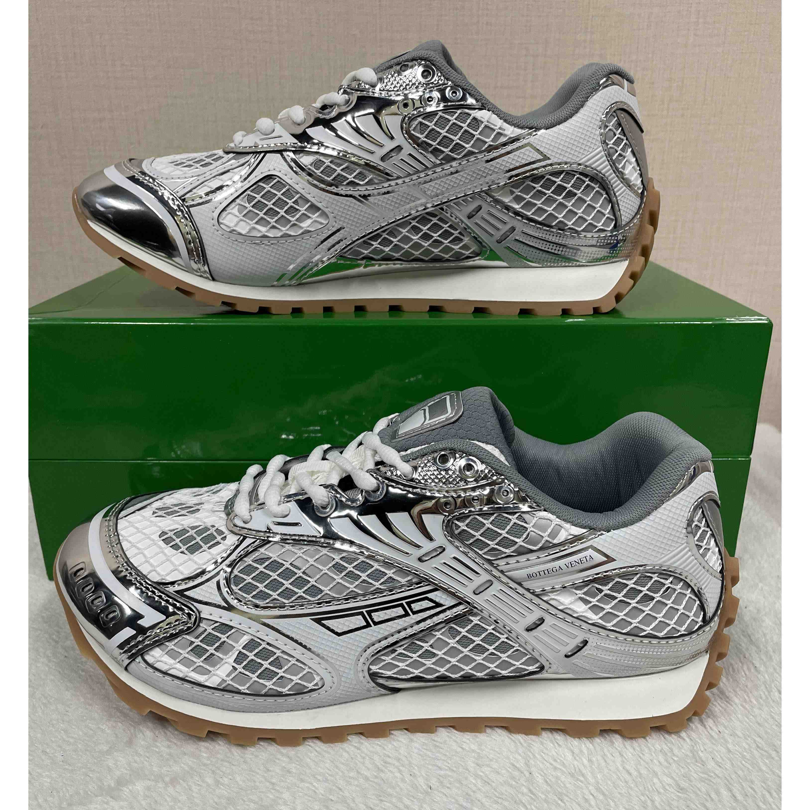 Bottega Veneta Orbit Sneaker - DesignerGu