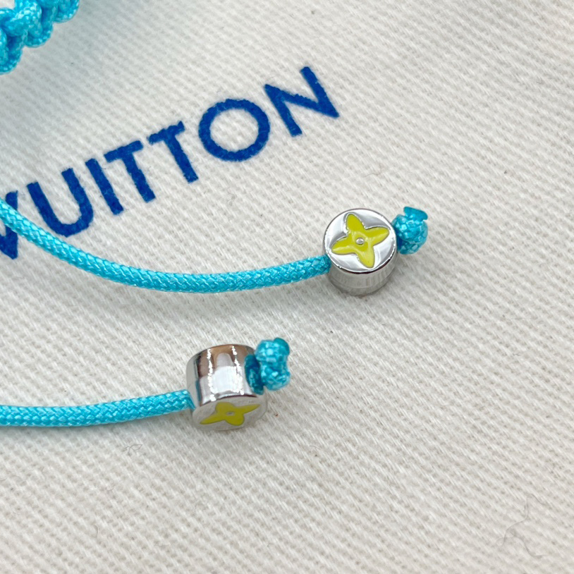 Louis Vuitton Monogram Colors Braided Bracelet   M1088A - 