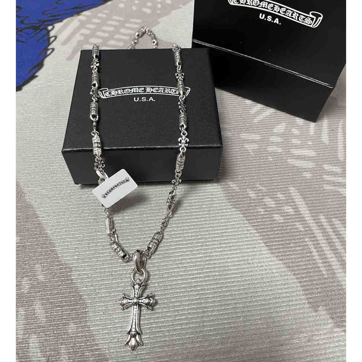 Chrome Heart Necklace   - 