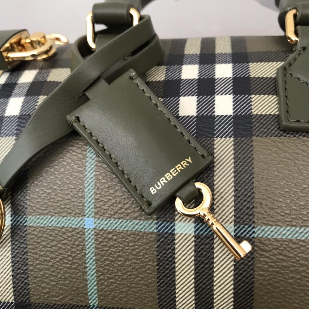 Burberry Check Mini Bowling Bag - 
