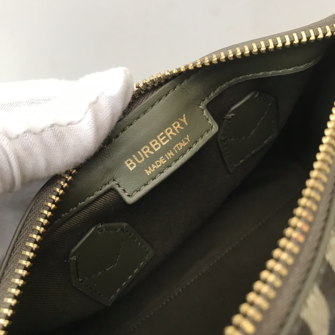 Burberry Check Mini Bowling Bag - 