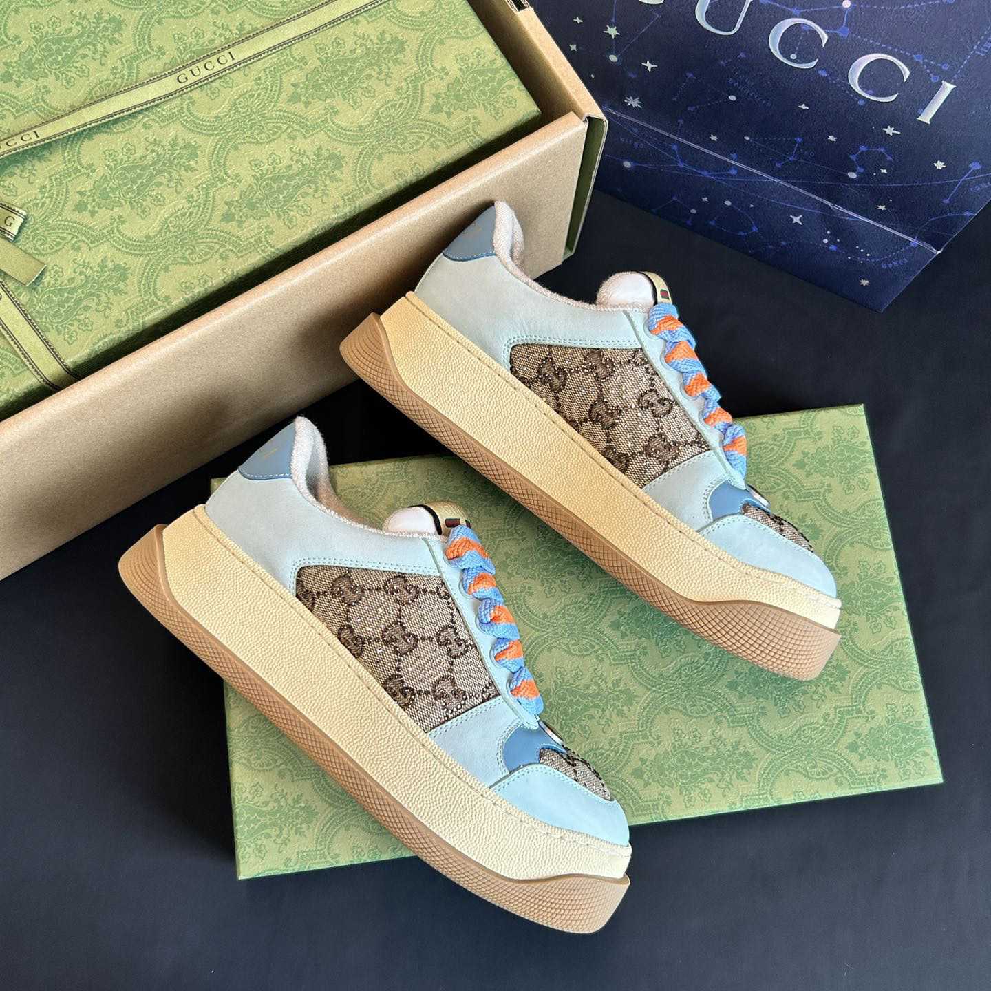 Gucci Women's Screener Sneaker - 