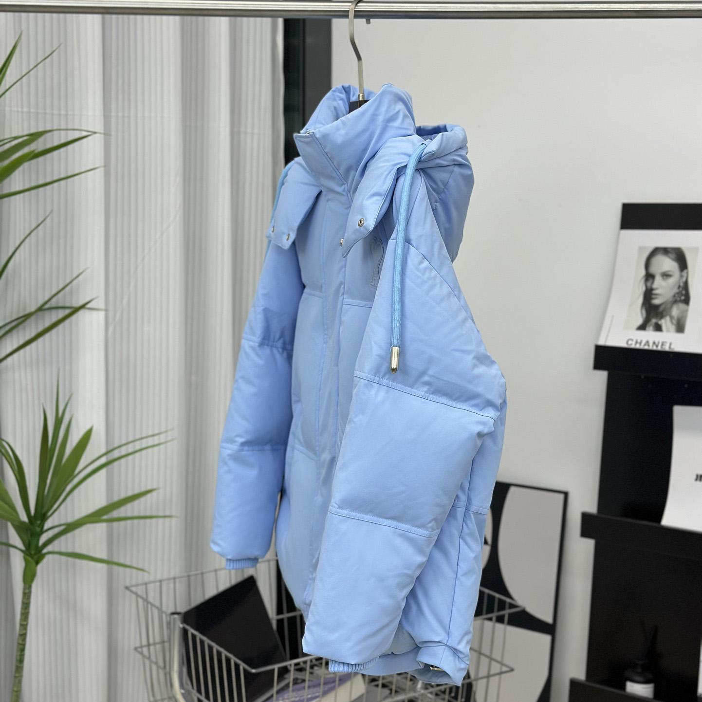 Ami Paris Ami De Coeur Puffer Jacket - 