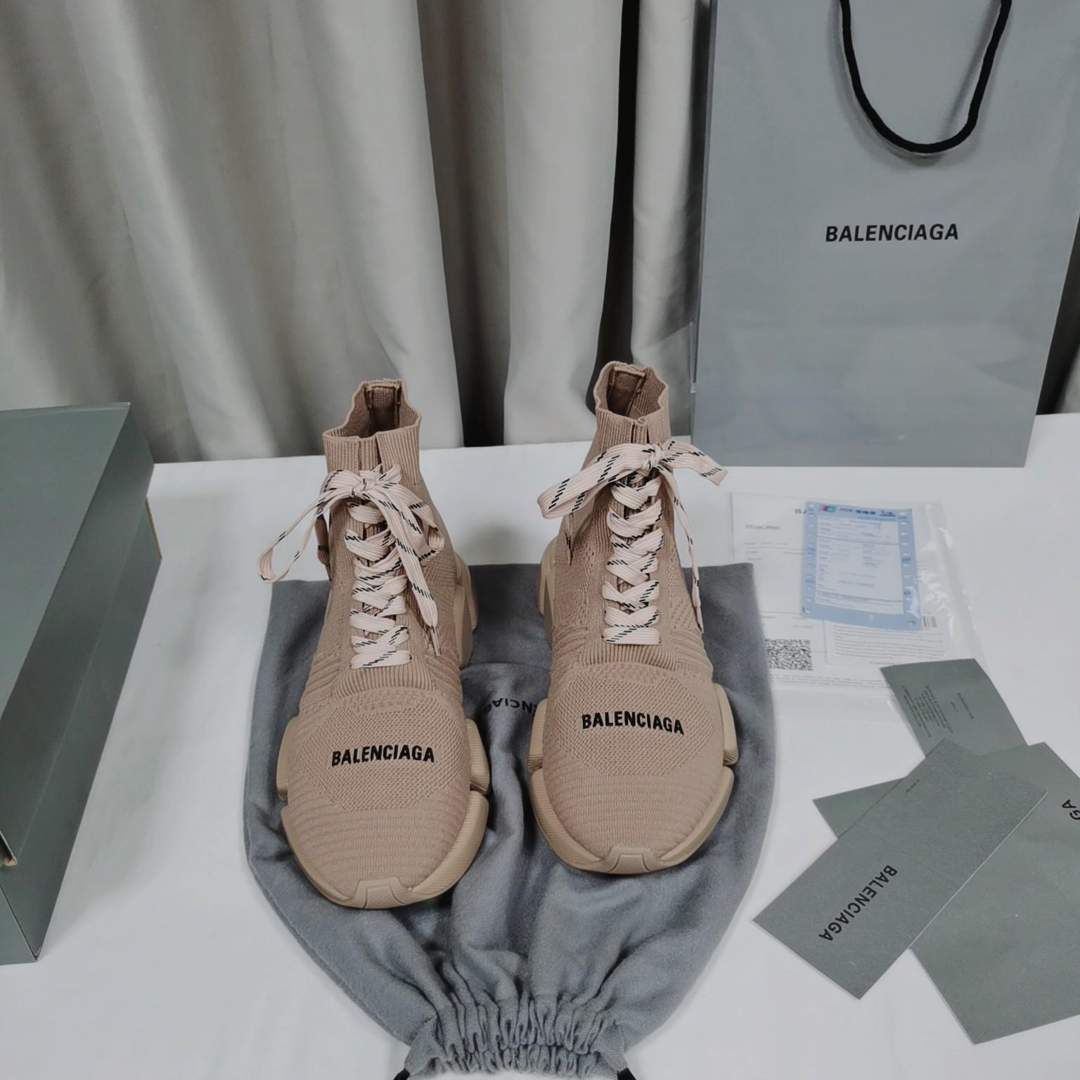 Balenciaga Speed 2.0 Lace Up Shoes - 