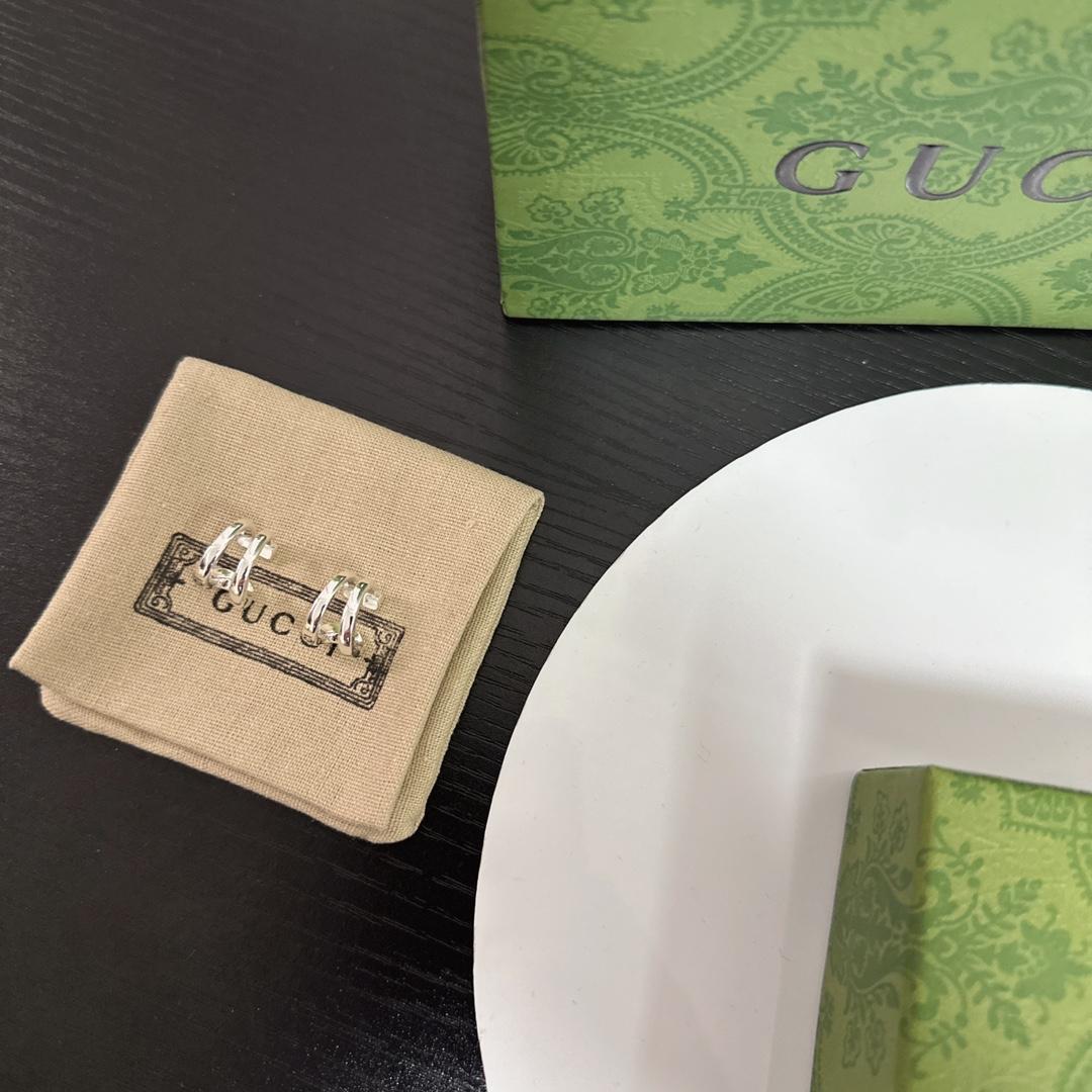 Gucci Wrapped Horsebit Earrings - 