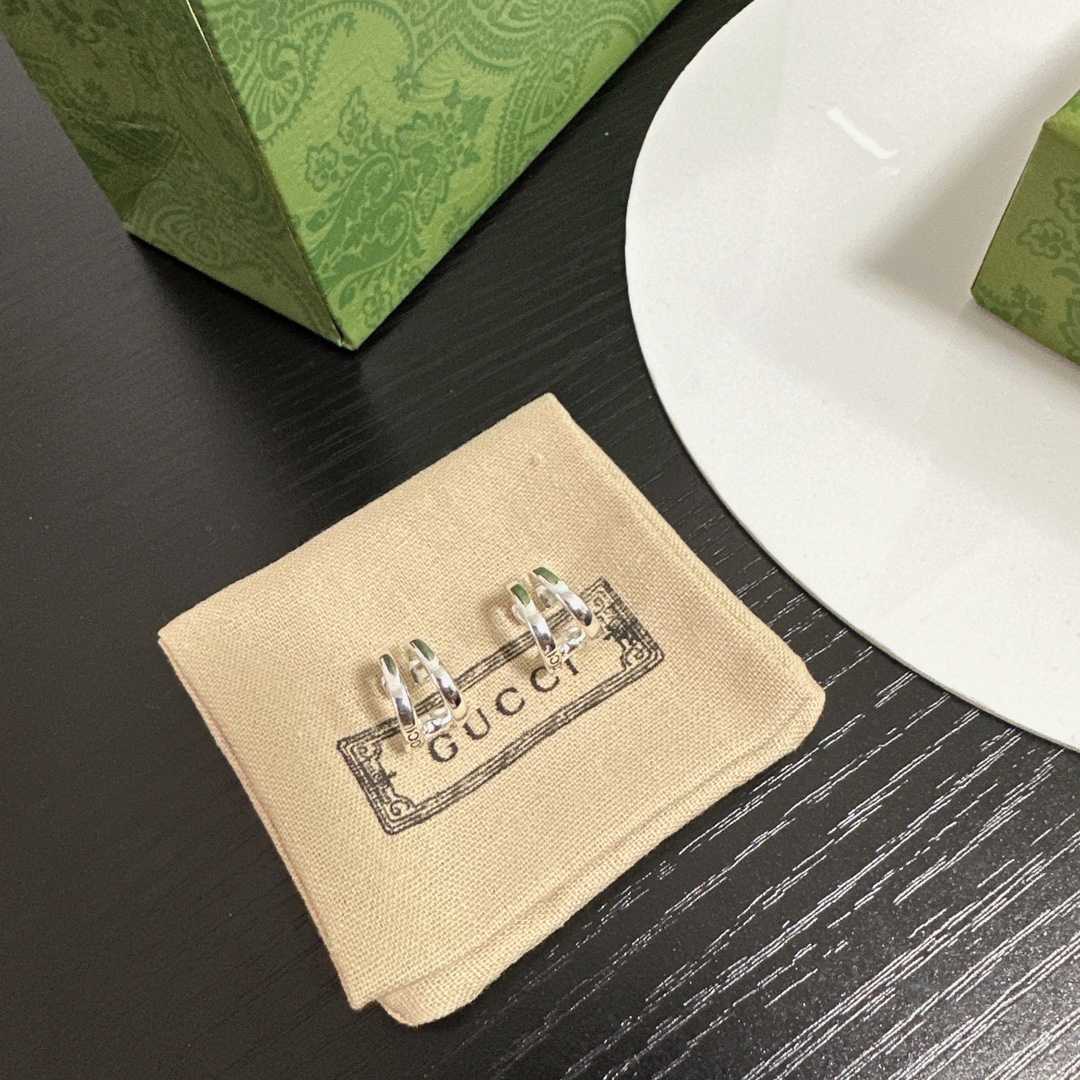 Gucci Wrapped Horsebit Earrings - 