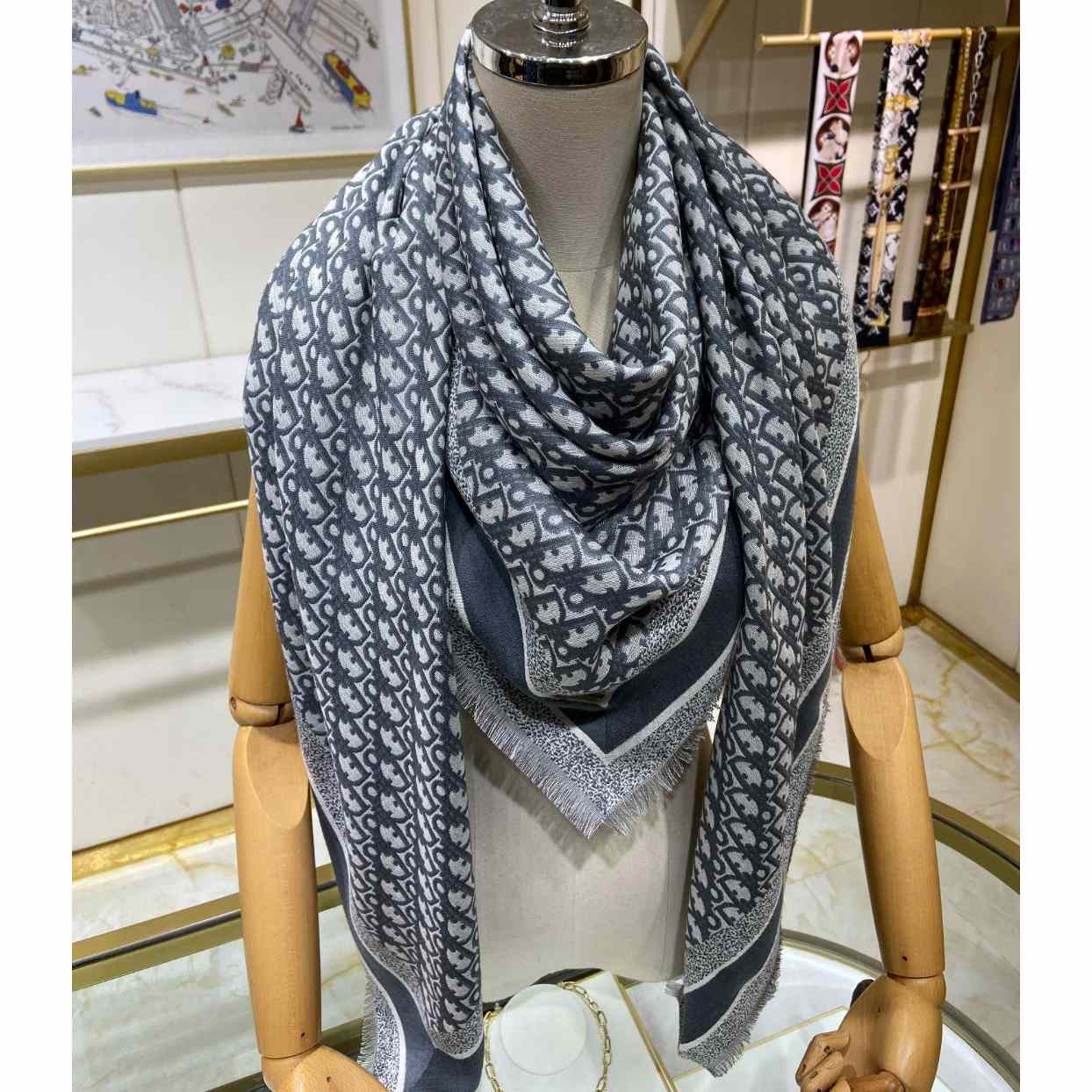 Dior Oblique Shawl - 