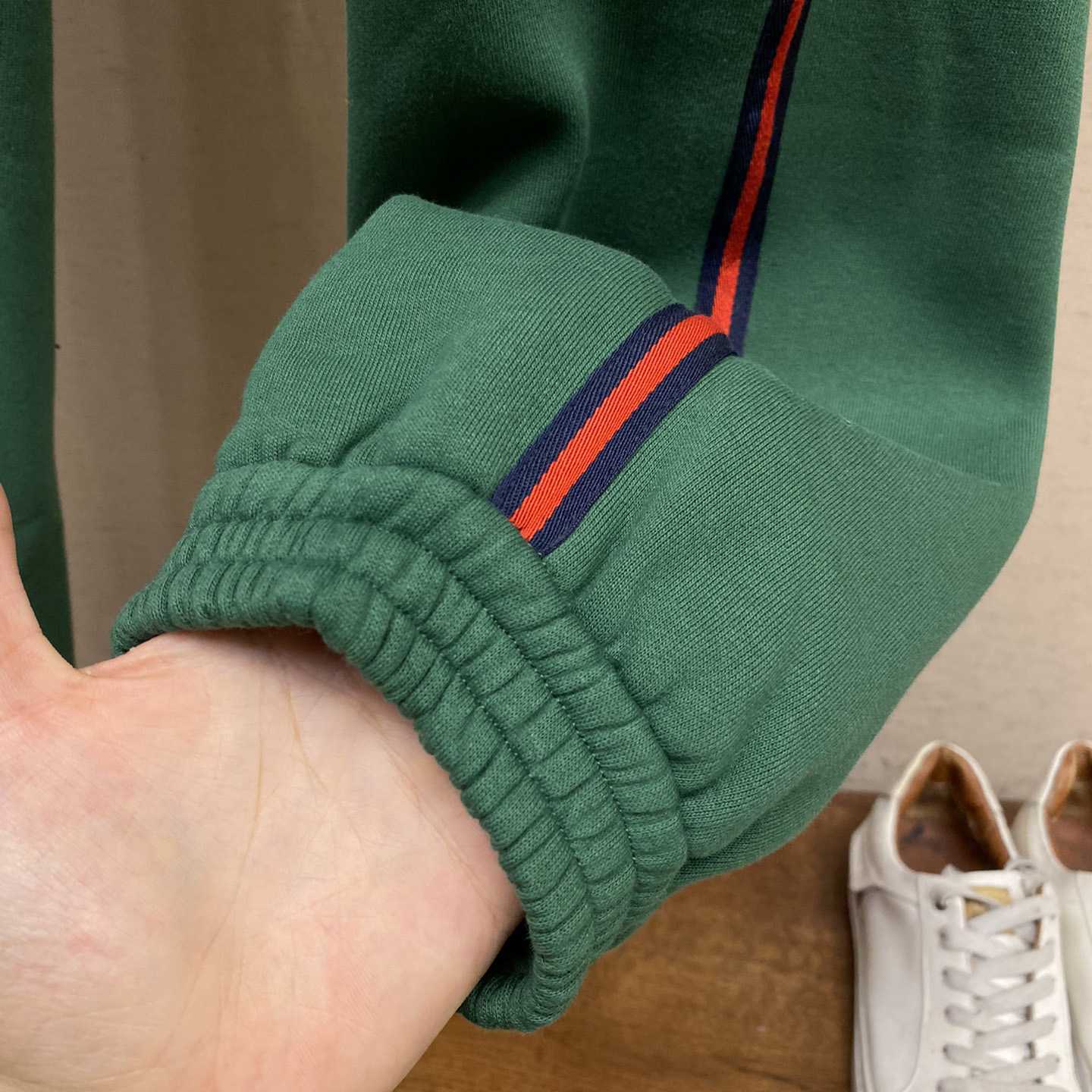 Gucci Cotton Jersey Track Pant With Web - 
