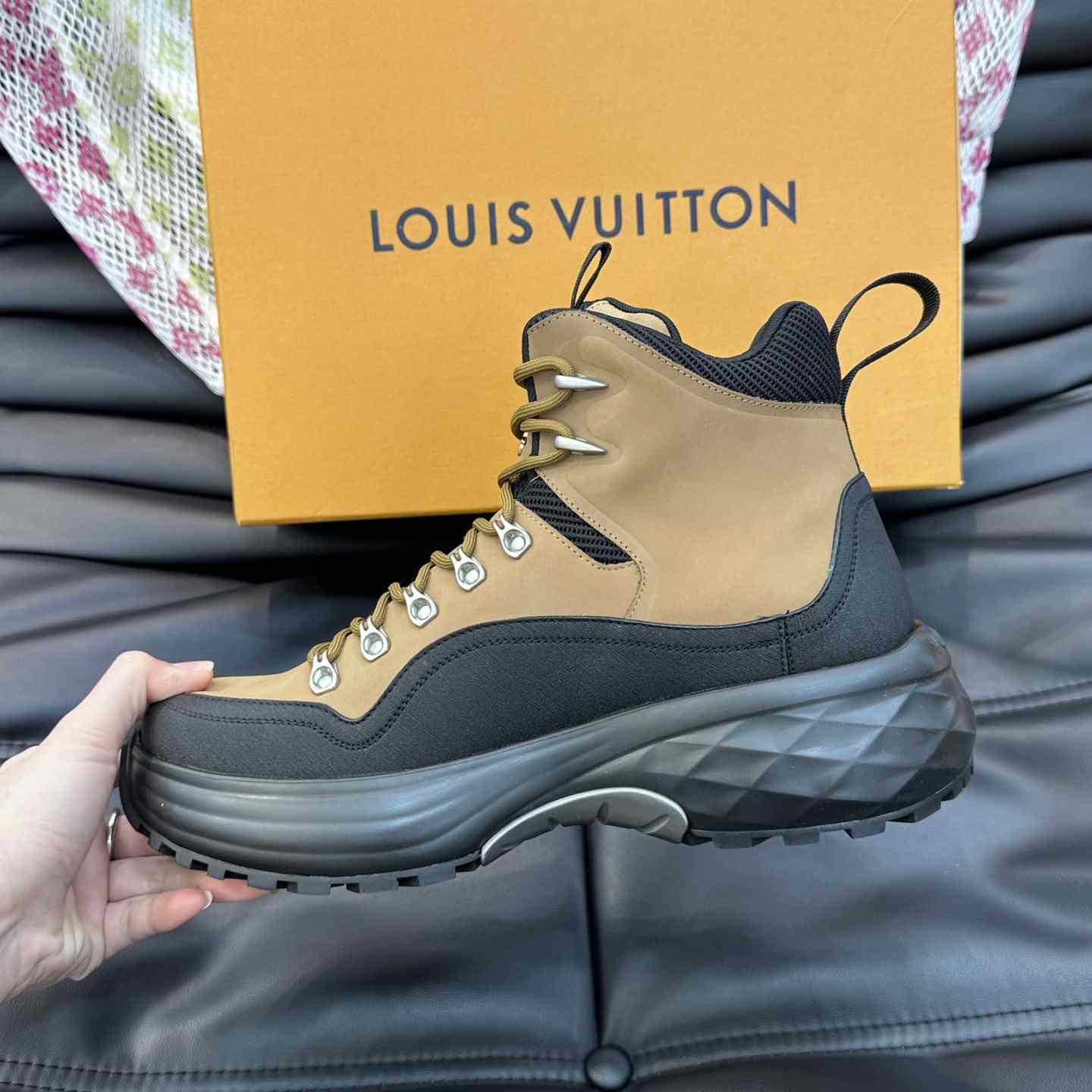 Balenciaga LV Discovery Ankle Boot - 