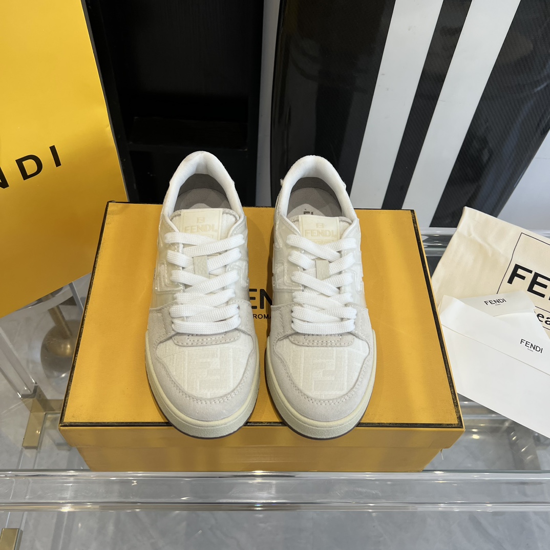 Fendi Fendi Match Lace-up Sneakers - 