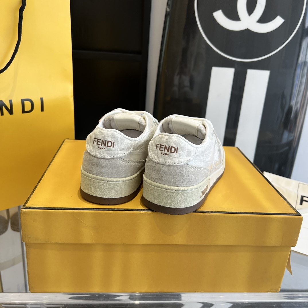 Fendi Fendi Match Lace-up Sneakers - 