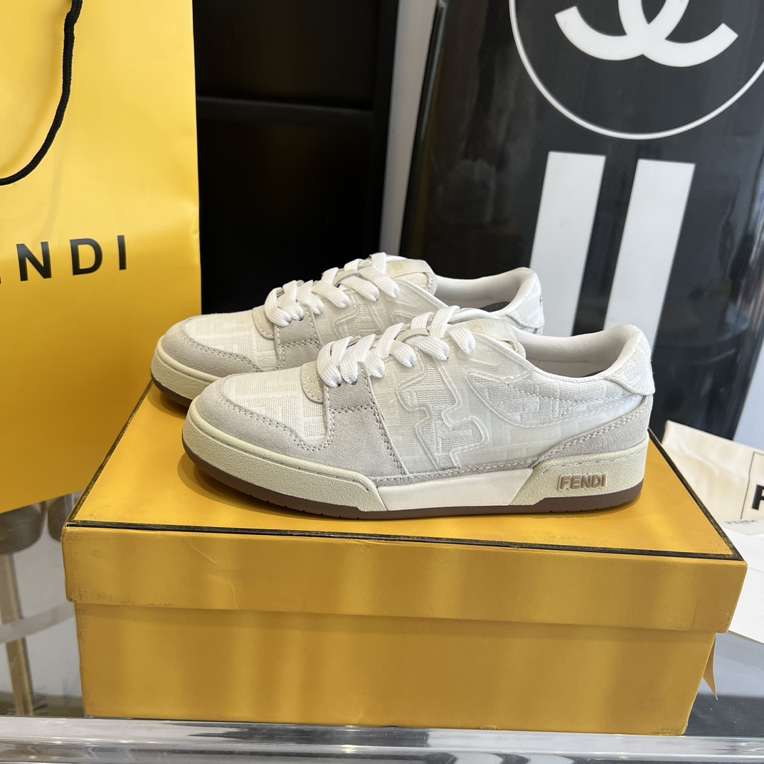 Fendi Fendi Match Lace-up Sneakers - 