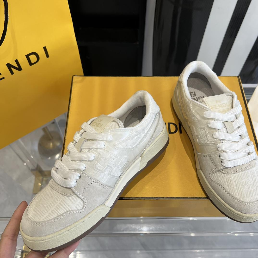 Fendi Fendi Match Lace-up Sneakers - 