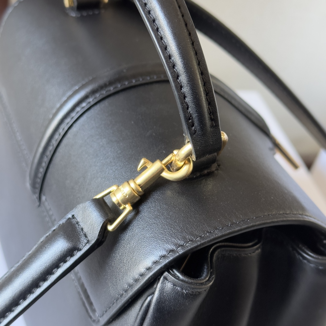 Celine Mini 16 In Satinated Calfskin - 