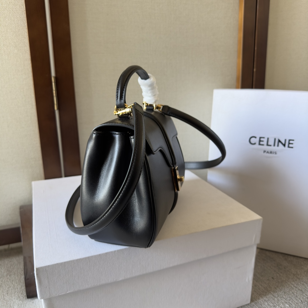 Celine Mini 16 In Satinated Calfskin - 