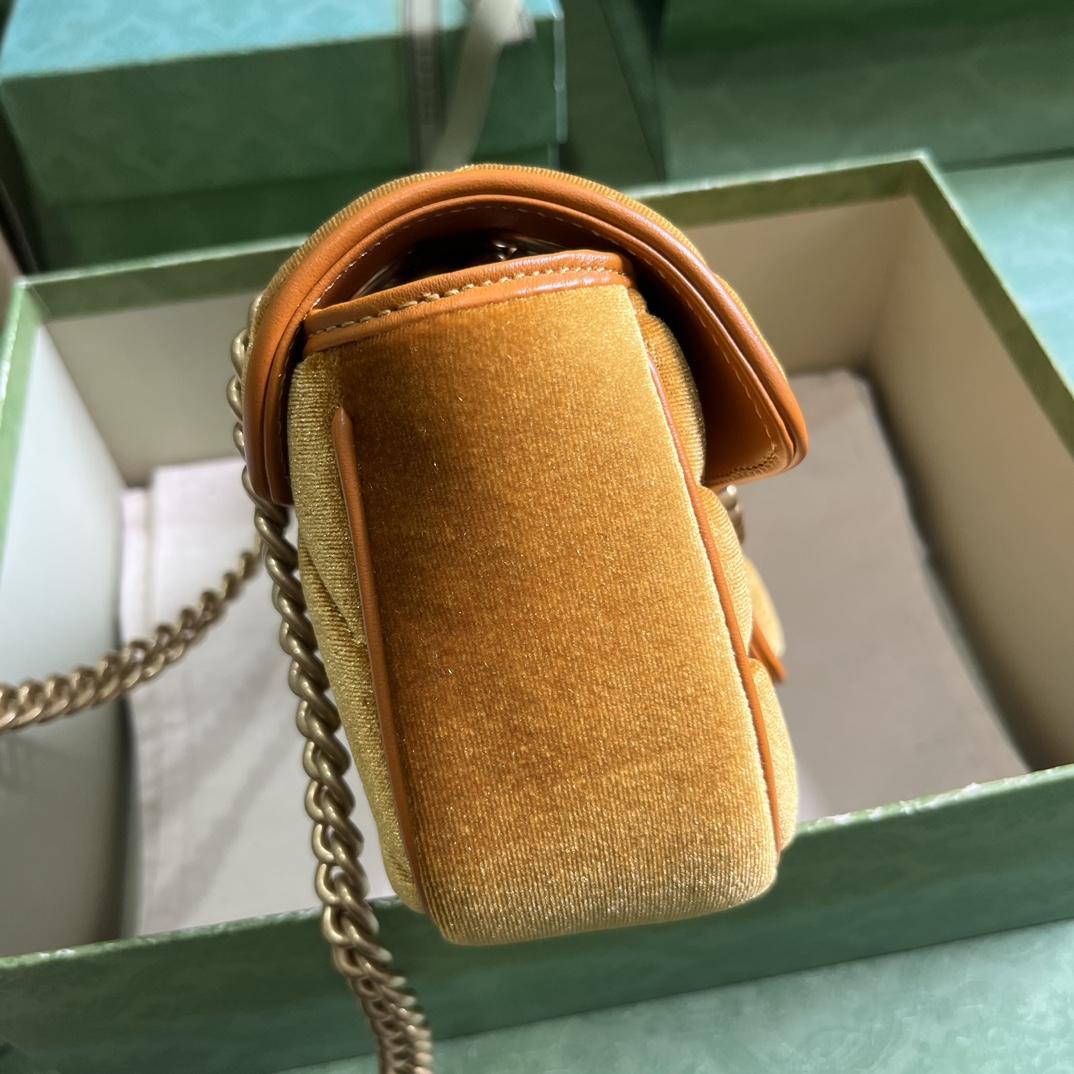 Gucci GG Marmont Mini Shoulder Bag - 
