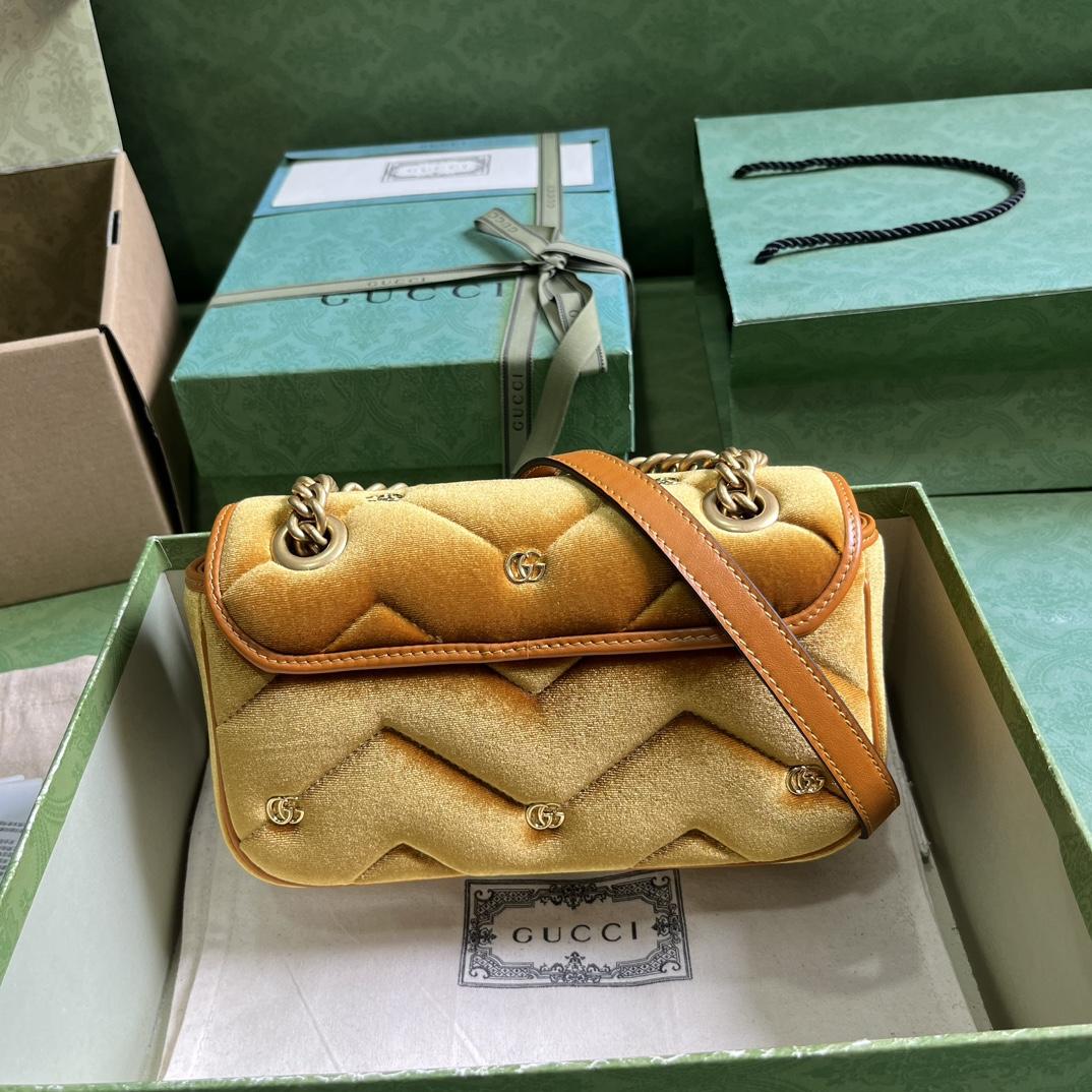 Gucci GG Marmont Mini Shoulder Bag - 