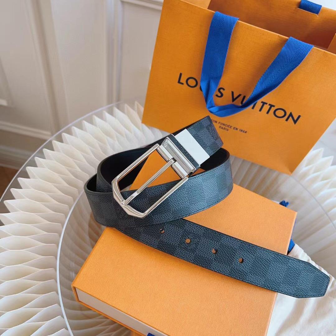 Louis Vuitton Slender 35mm Reversible Belt - 
