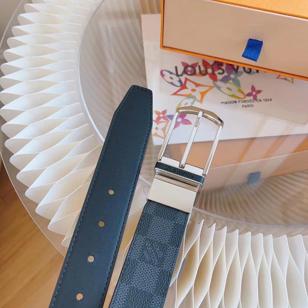 Louis Vuitton Slender 35mm Reversible Belt - 