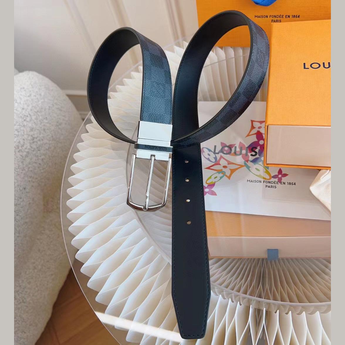 Louis Vuitton Slender 35mm Reversible Belt - 