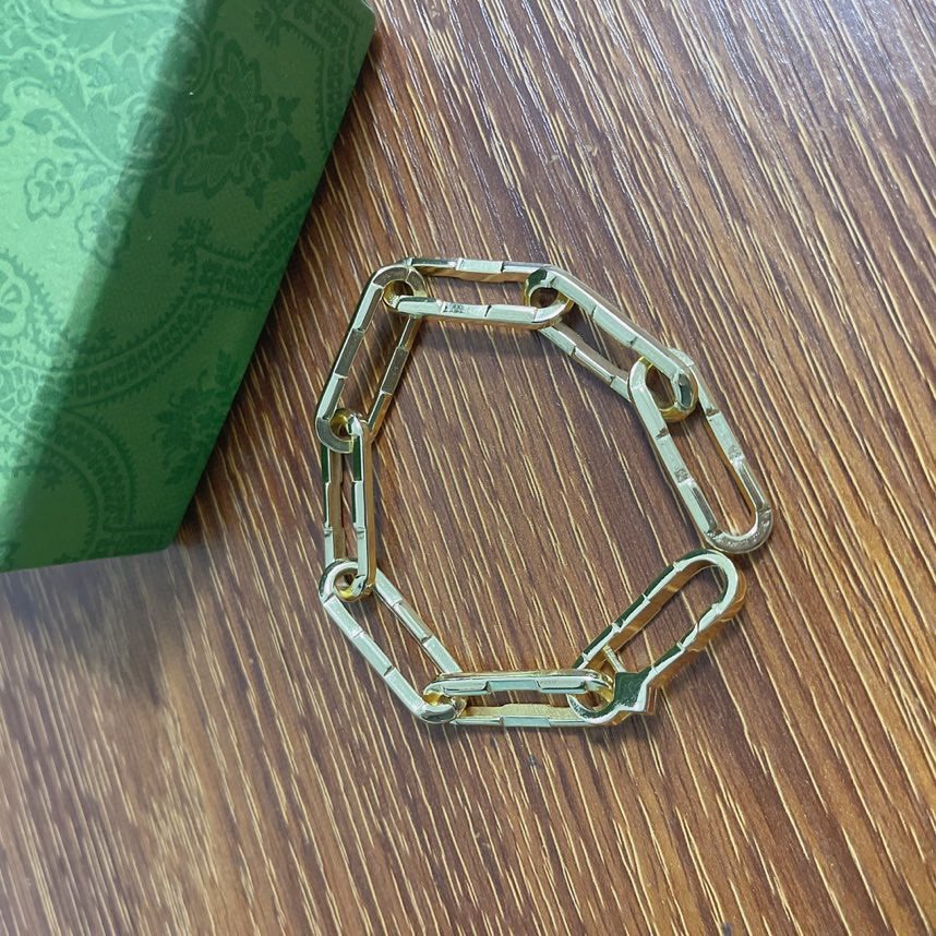 Gucci Link To Love Wide Chain Bracelet - 