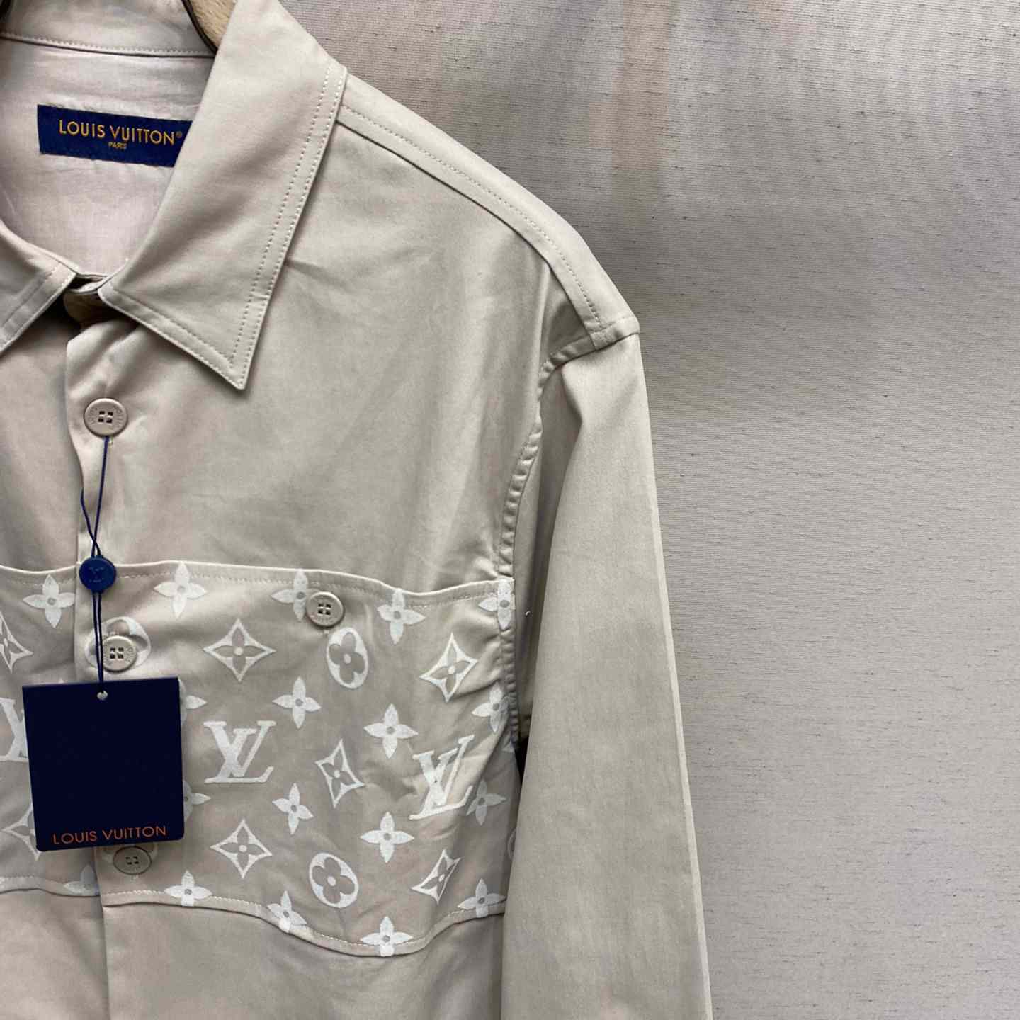 Louis Vuitton Flocked Casual Cotton Overshirt - 