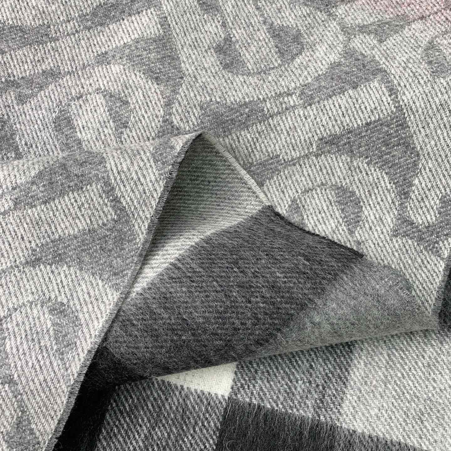 Burberry Check Cashmere Reversible Scarf - 