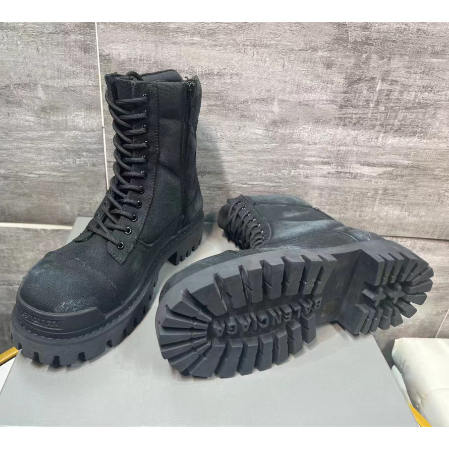 Balenciaga Men's Combat Strike 20mm Boot - 