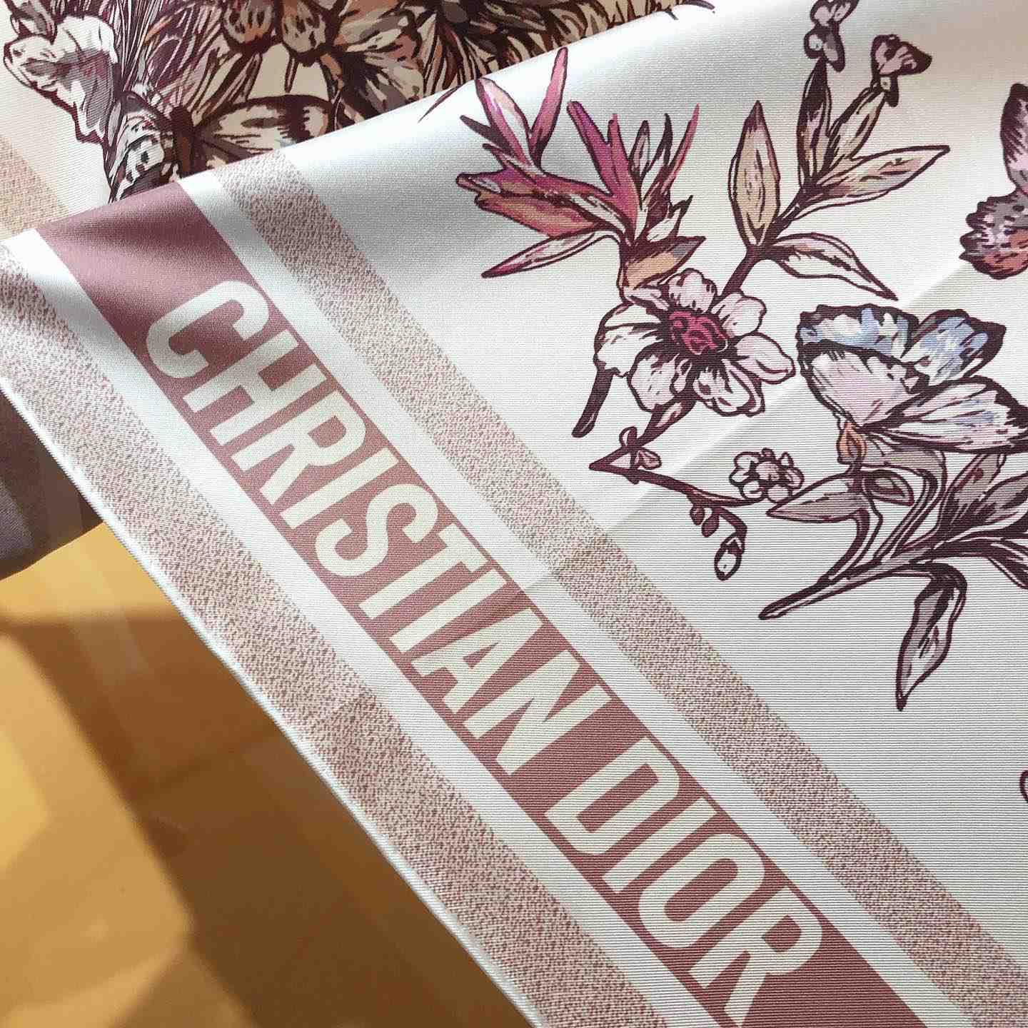 Dior Toile De Jouy Mexico 90 Square Scarf - 