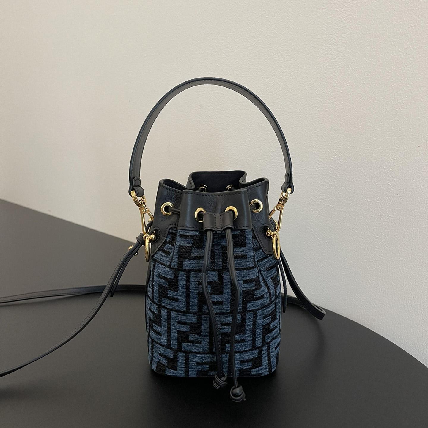 Fendi Mon Tresor Mini Bucket Bag (18-12-10cm) - DesignerGu