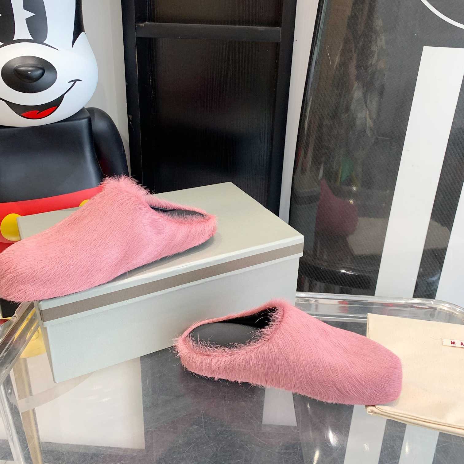 Marni Fussbett Slip-On Flat Mules - 