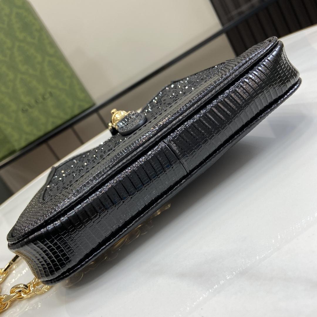 Gucci Jackie 1961 GG Crystal Mini Bag - 