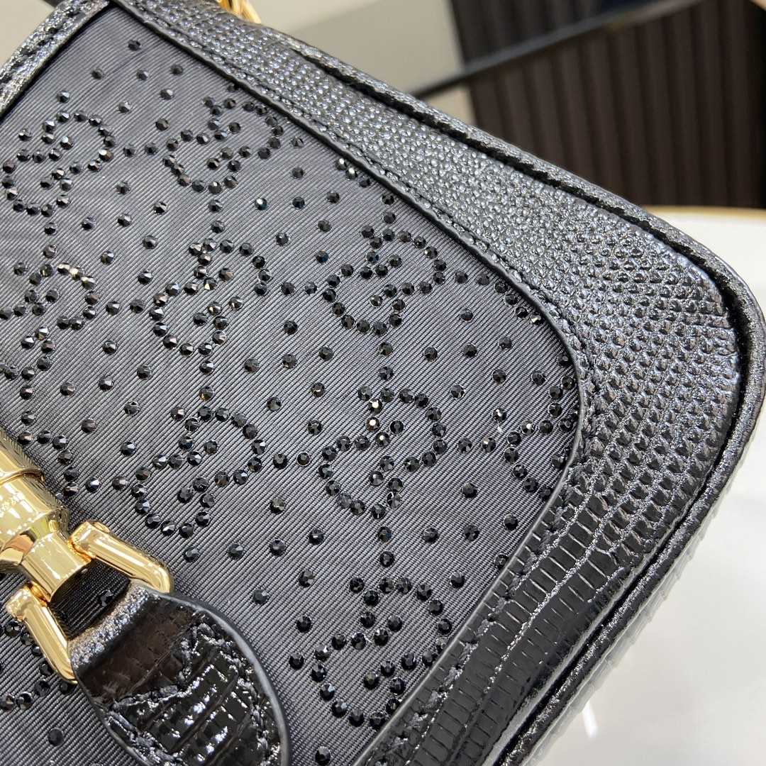 Gucci Jackie 1961 GG Crystal Mini Bag - 