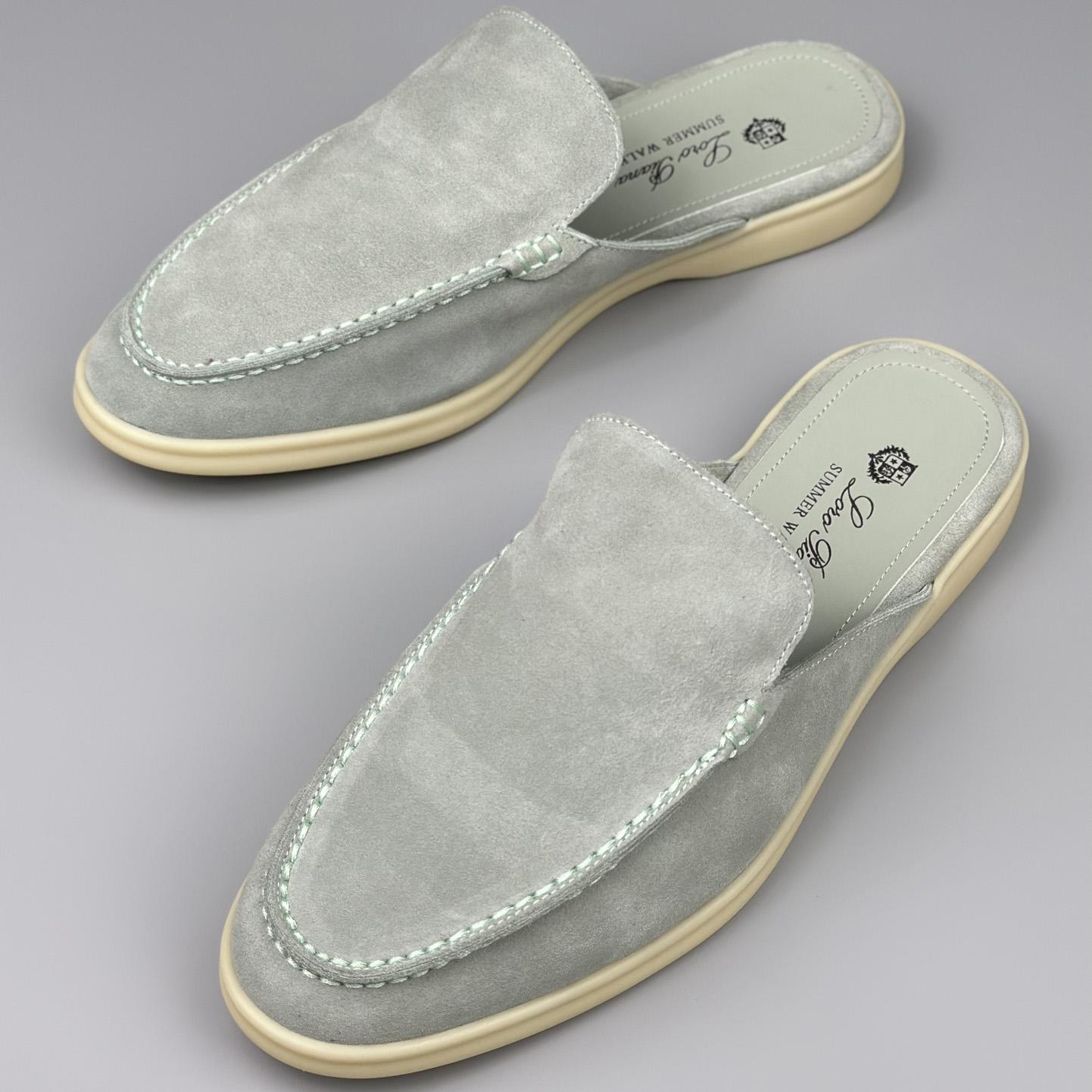 Loro Piana Babouche Walk Loafers - 